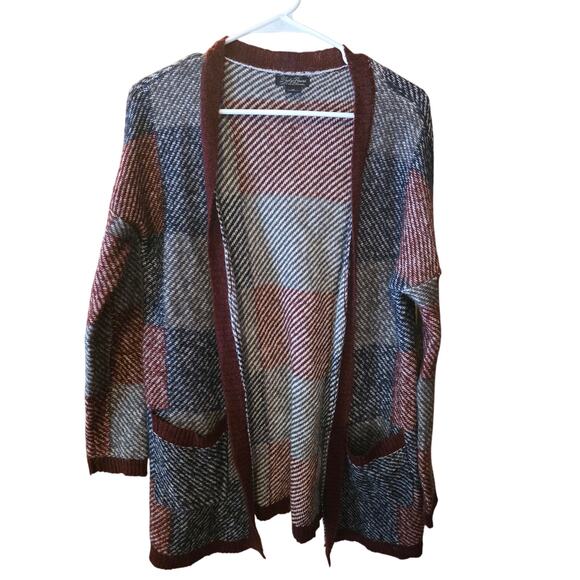 Lucky Brand Cardigan Sweater M Womens Has Pockets Long Sleeve Soft Cozy Warm - Picture 1 of 6